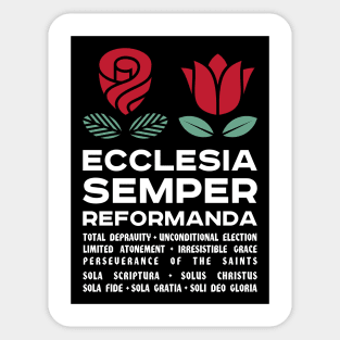 Ecclesia Semper Reformanda Sticker